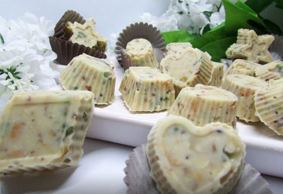 Конфеты получаются с ярко выраженным лимонным вкусом и ароматом