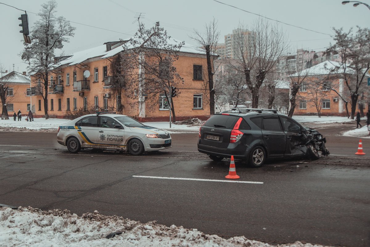 По словам полицейских, водитель KIA был трезвым