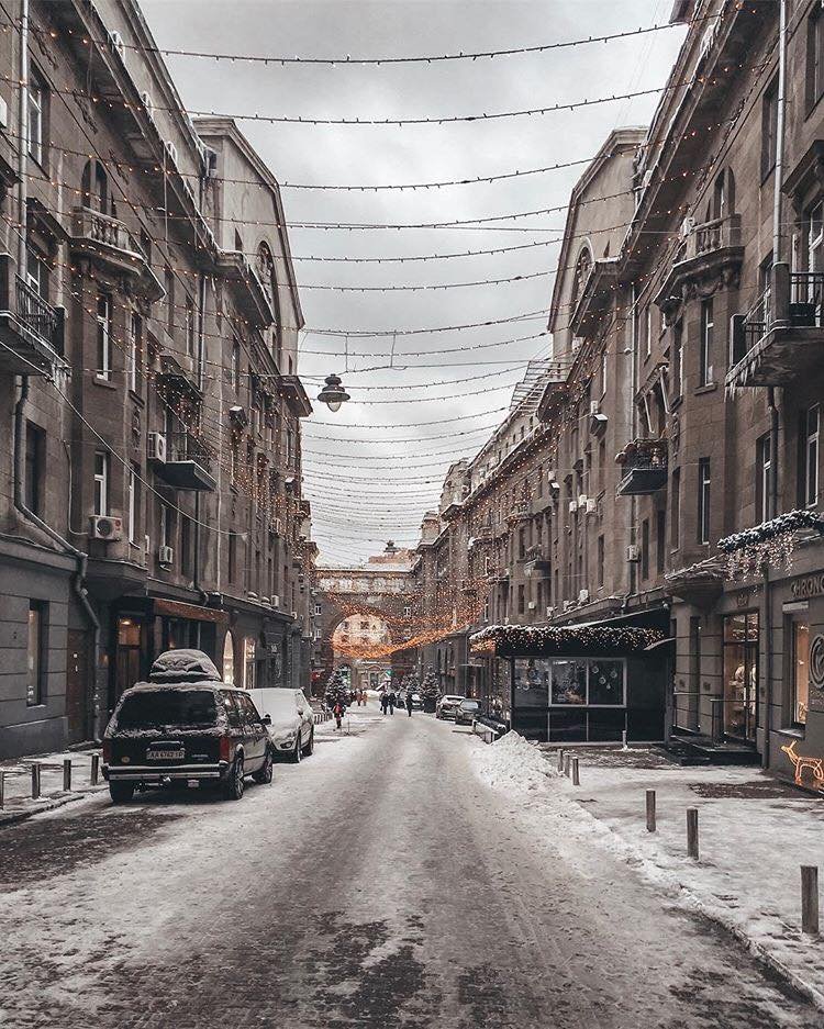 Скользкие улицы... Фото: @lika_dzhumova