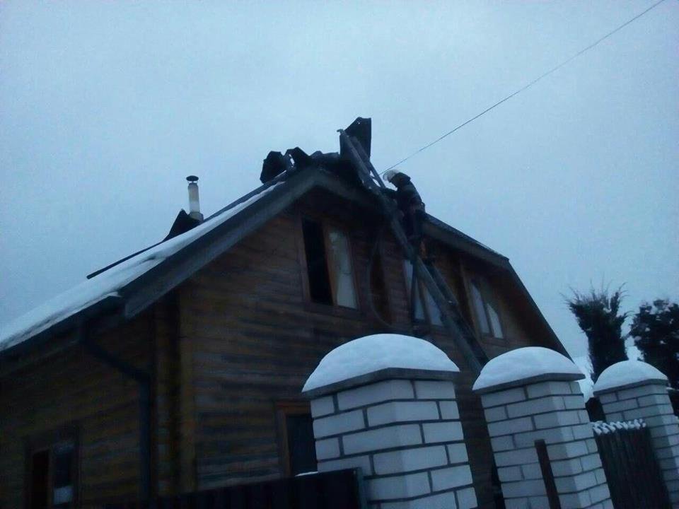 27 января в Киеве по адресу улица Ольги Юровской произошел пожар 27 января в Киеве по адресу улица Ольги Юровской произошел пожар