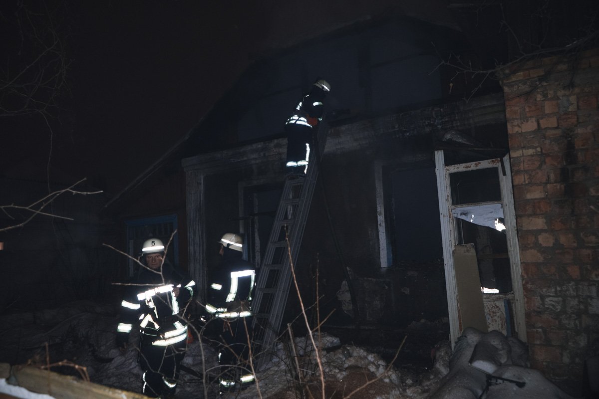 Воспламенение произошло в одной из комнат