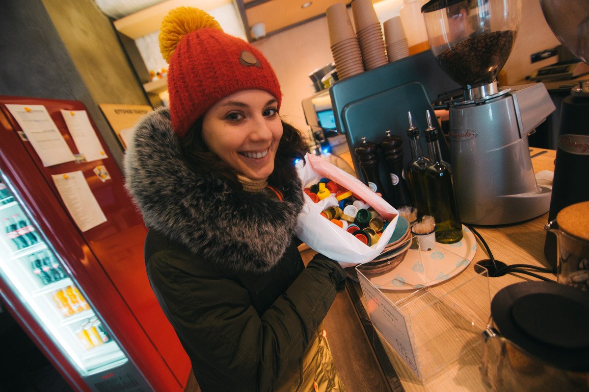 Мы насобирали явно не 10 крышек