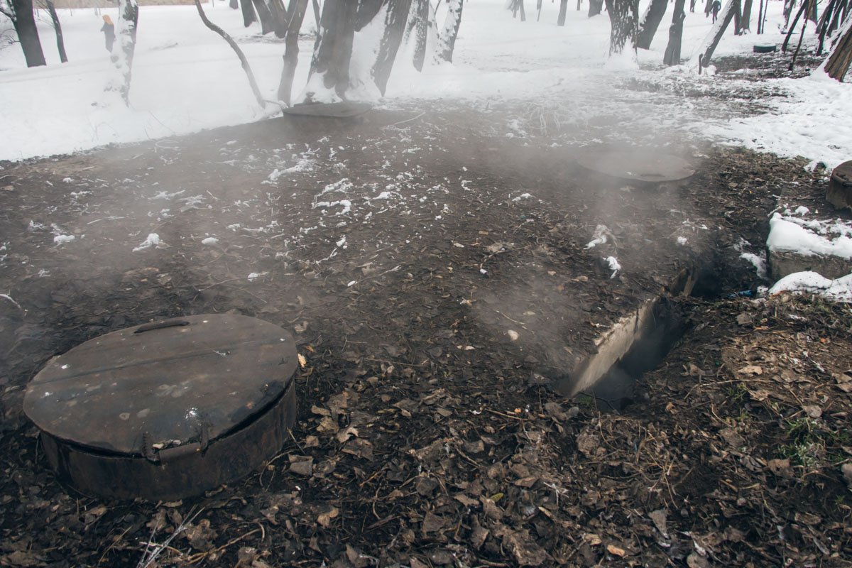 Спустя два дня практически не осталось никаких следов от аварии Спустя два дня практически не осталось никаких следов от аварии