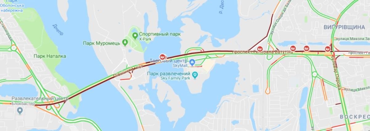 Северный мост лучше объехать