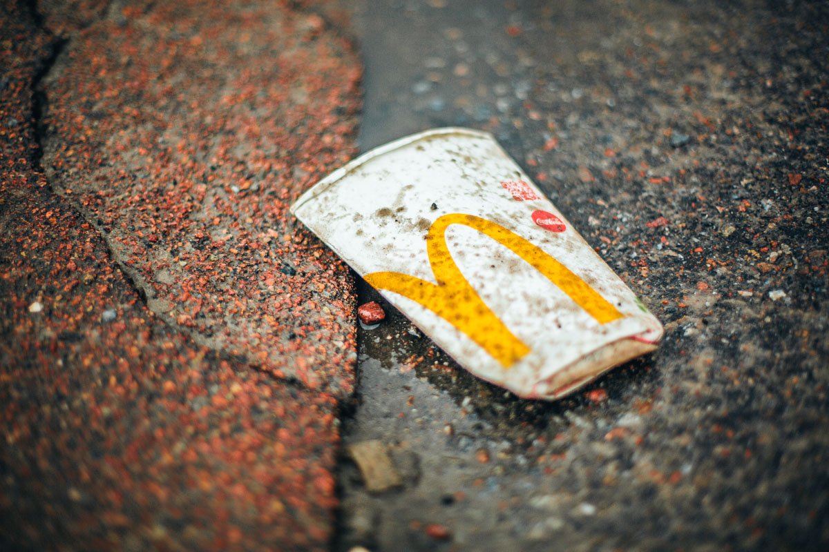 Пара-па-па-па, мусор за собой убирать не люблю!