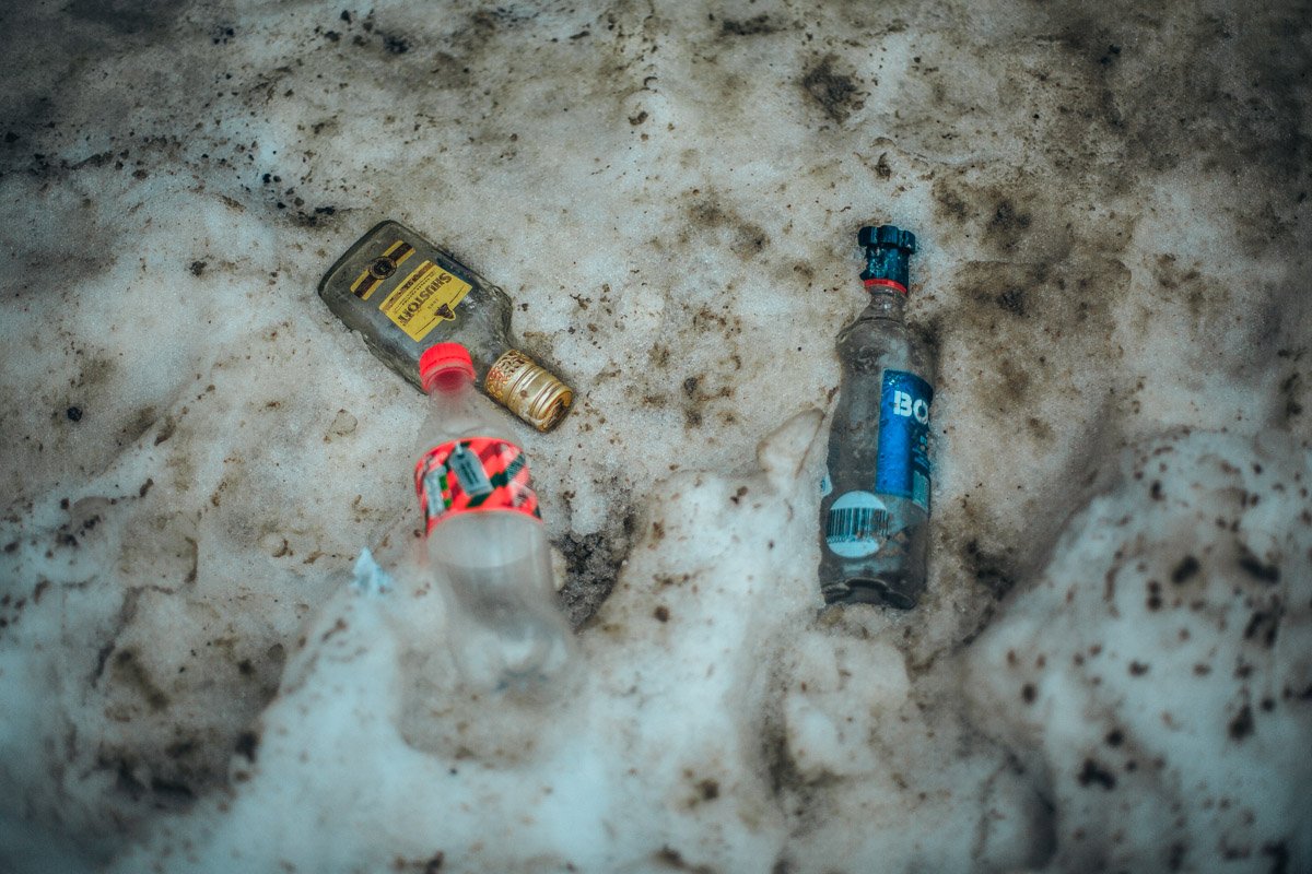 Надеемся, что это оставили не те милые подростки, которые с утра ждали концерта