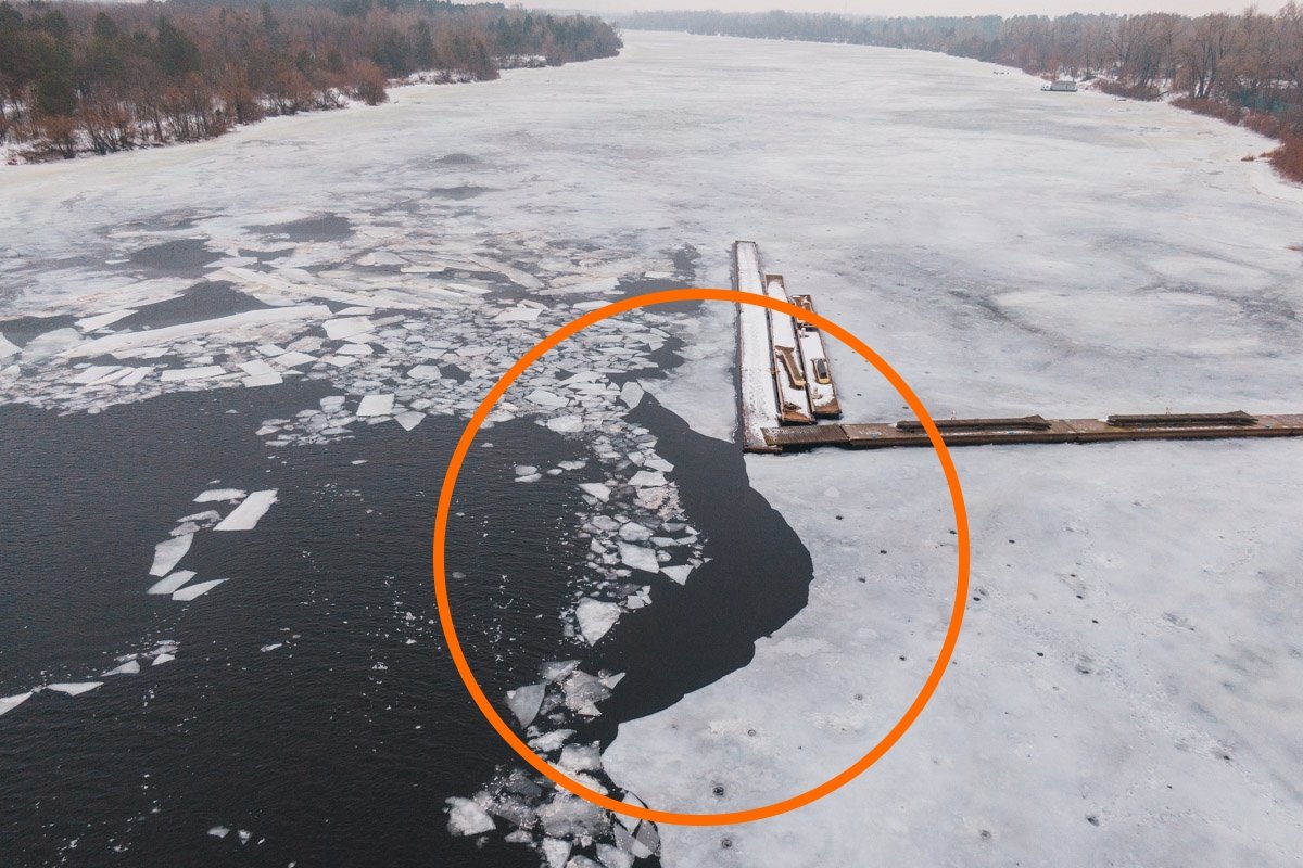 По словам очевидцев, происшествие случилось в этом месте