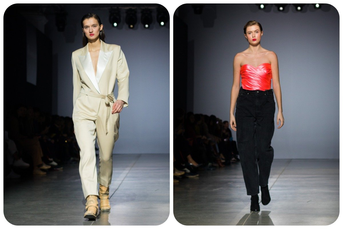  В коллекции присутствуют массивные оборки и выразительные цветовые решения