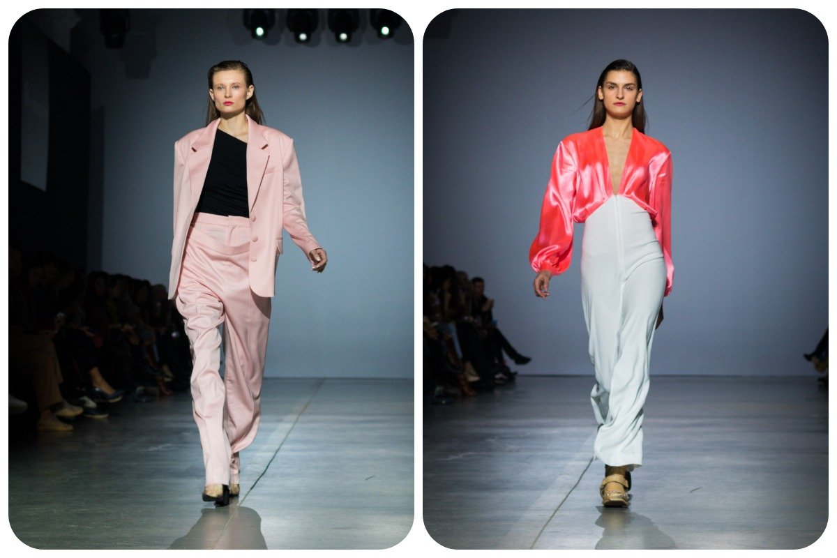 Вся коллекция была пропитана духом 1980-х годов