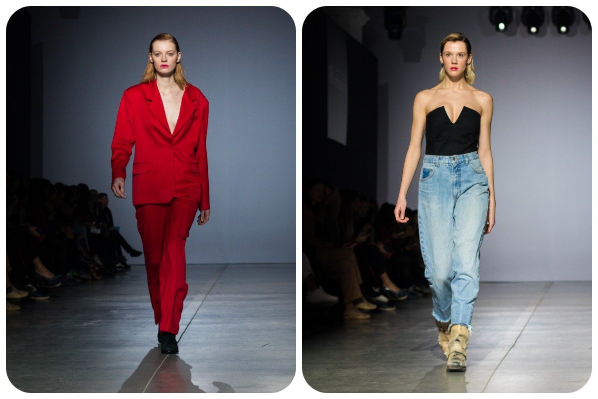 Воздушные воланы соседствовали с откровенными мини,