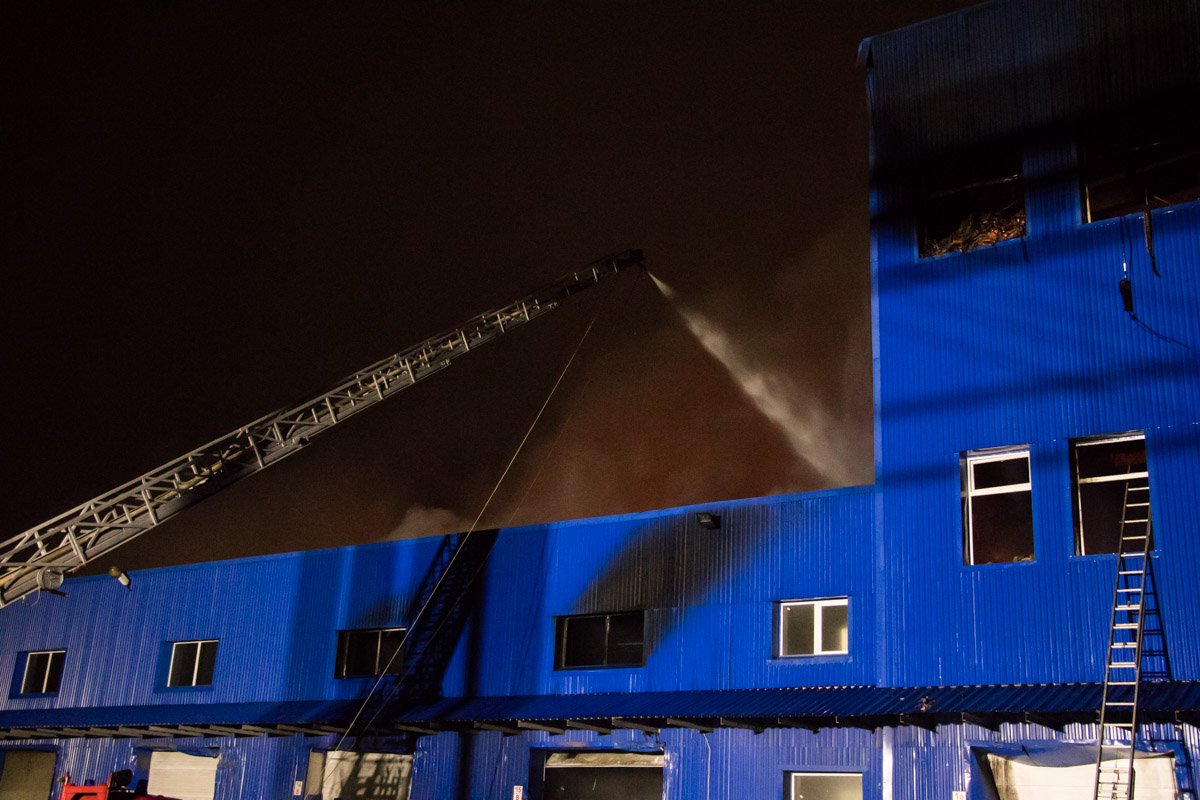 Площадь пожара не увеличится 