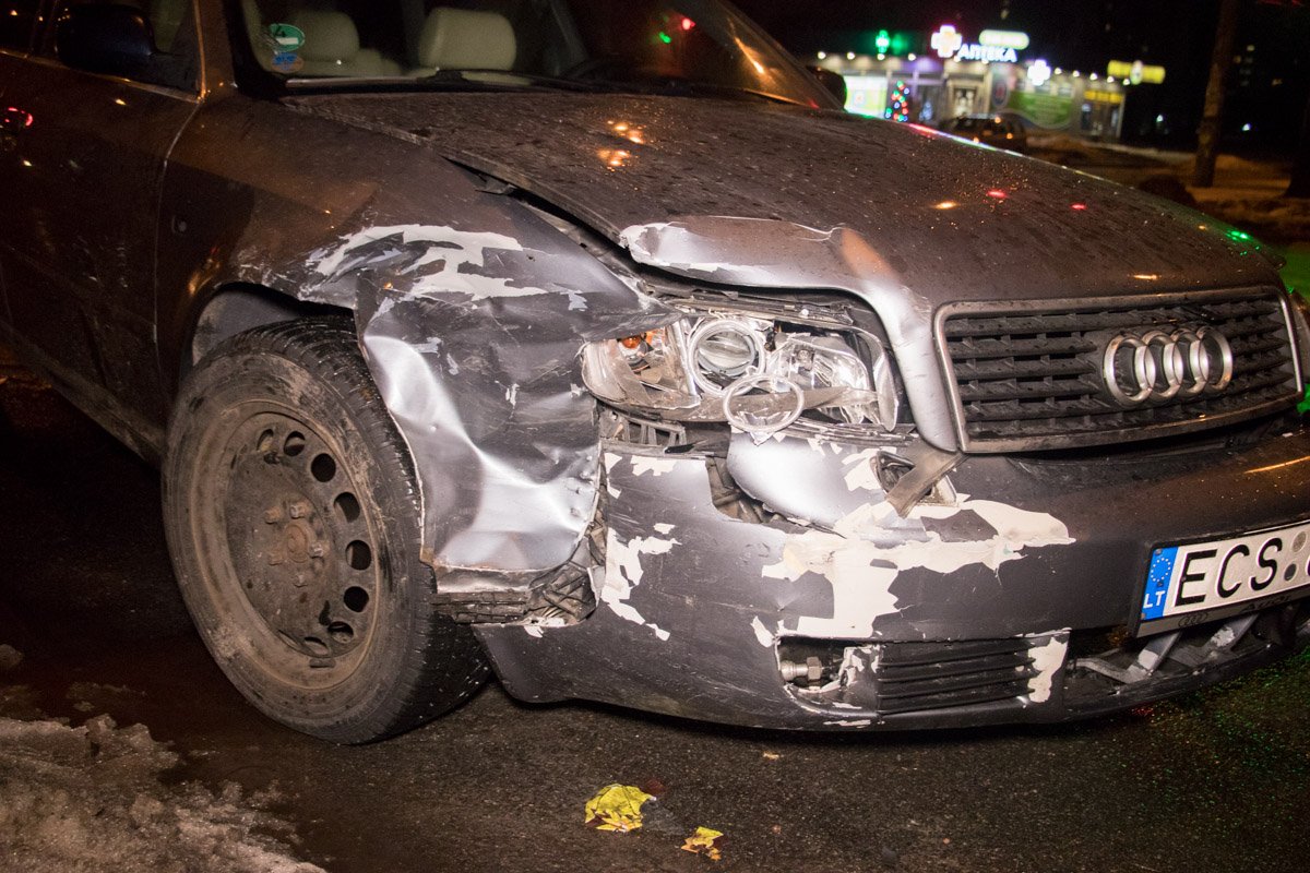 Водитель Audi свою вину не отрицал Водитель Audi свою вину не отрицал