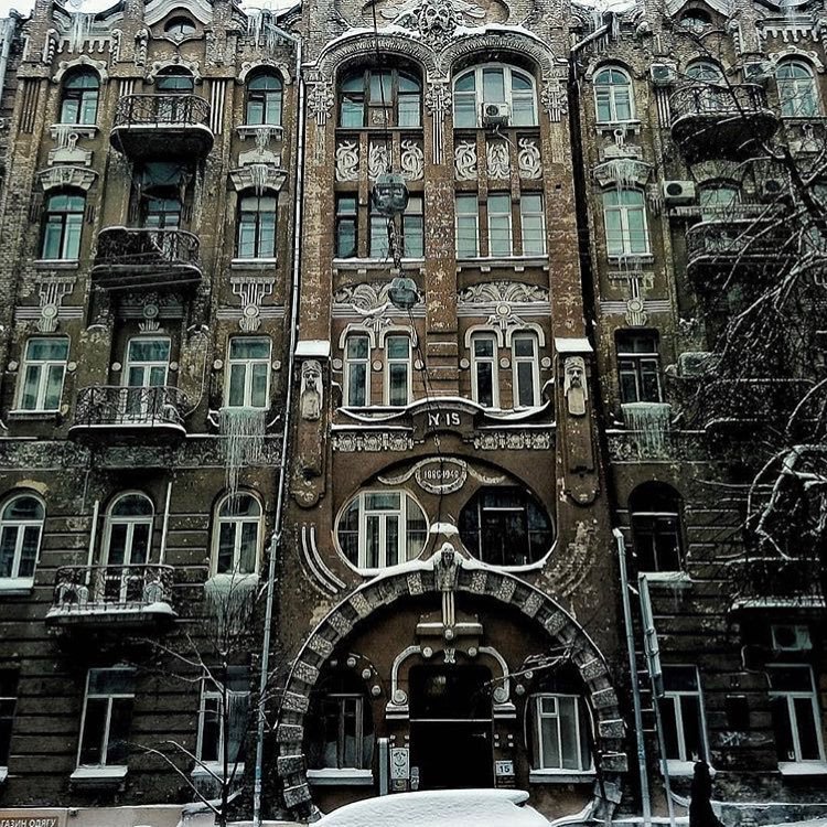 Кружева молчаливых зданий. Фото:@istetsen