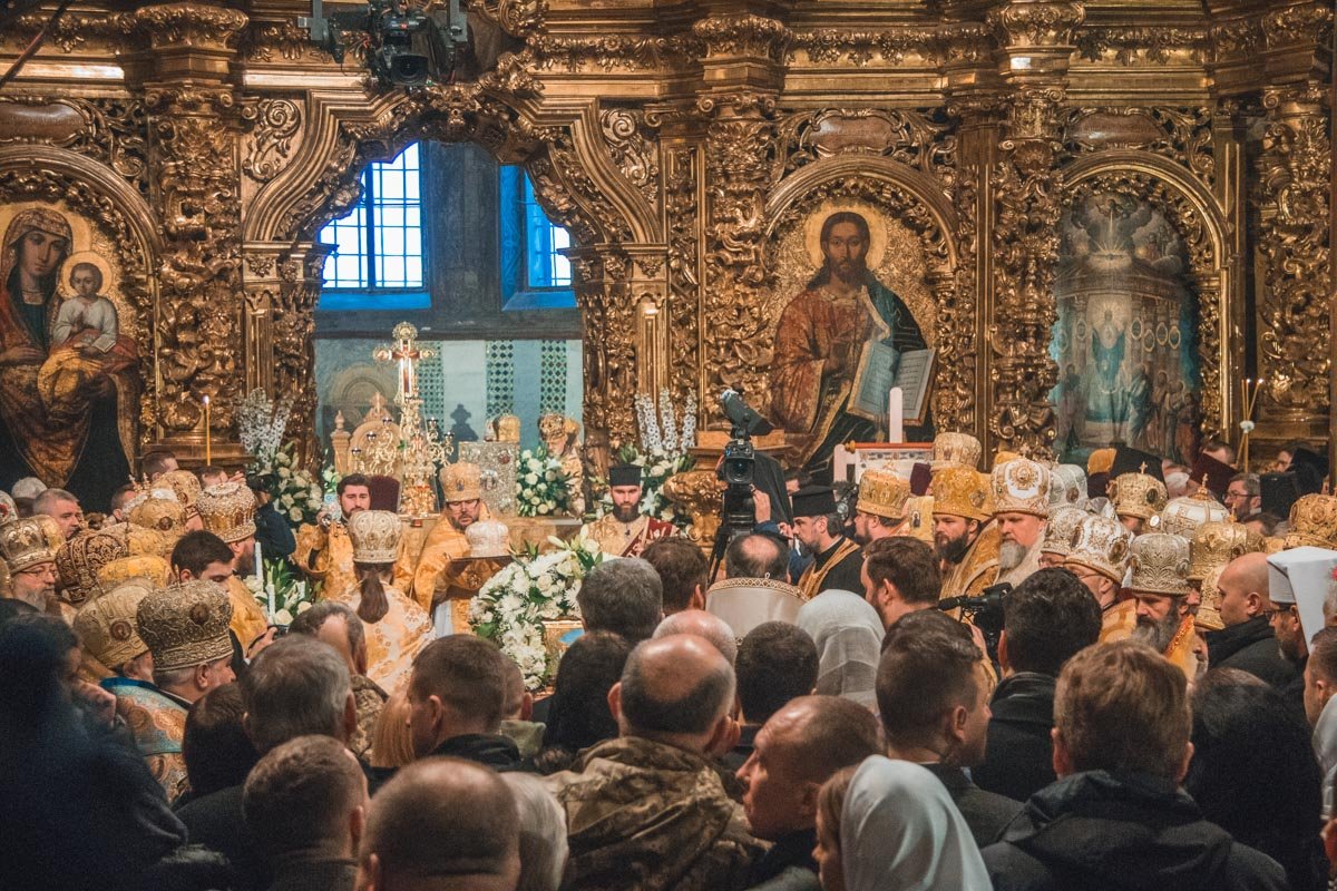 Митрополита Киевского и всея Украины Епифания официально возвели на престол