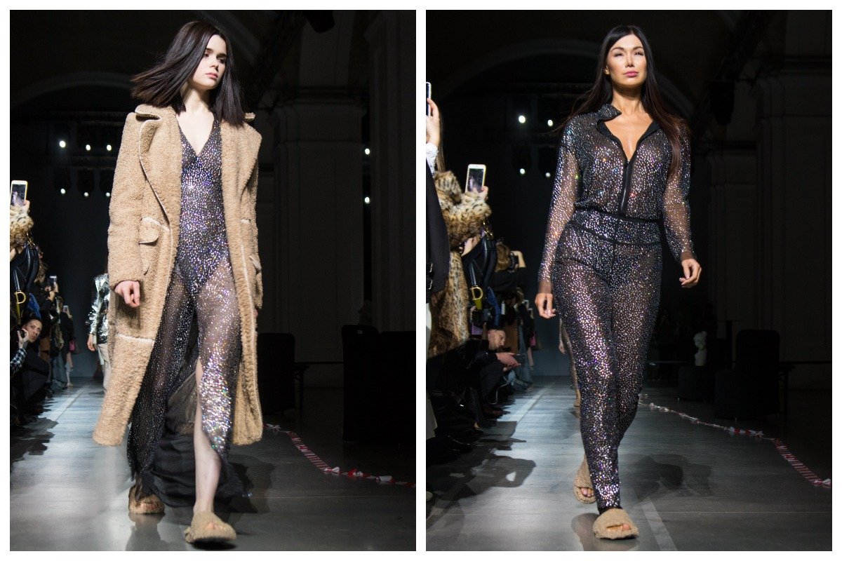 Стразы Swarowski добавляют лаконичным нарядам праздничности