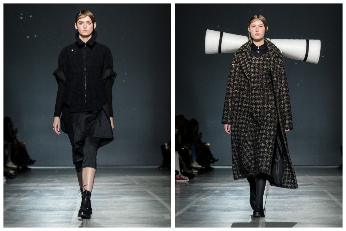 Лейтмотив коллекции — взаимодействие человека с природой