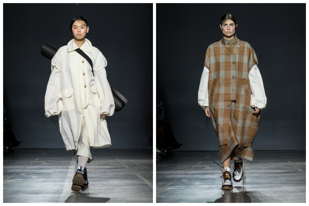 В общем, одежда выглядит достаточно мешковато, но очень стильно