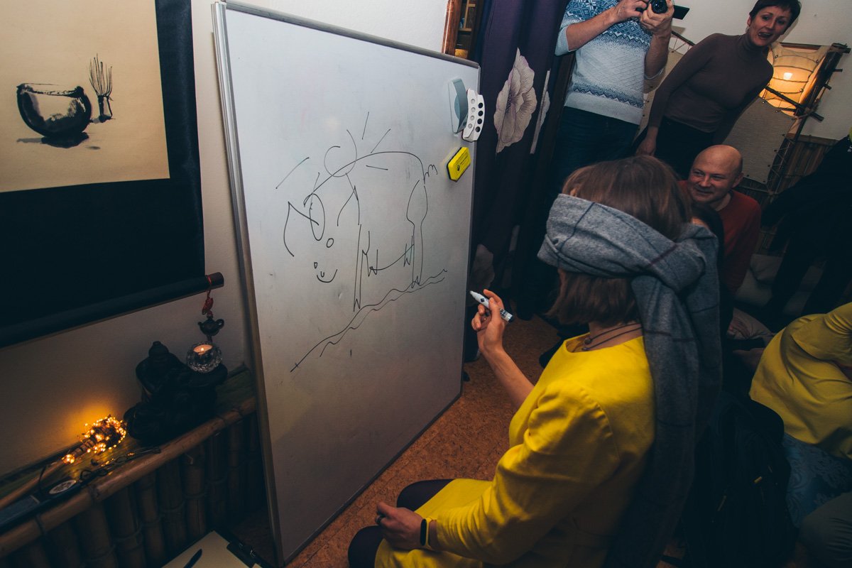 В программе празднования были забавные конкурсы 