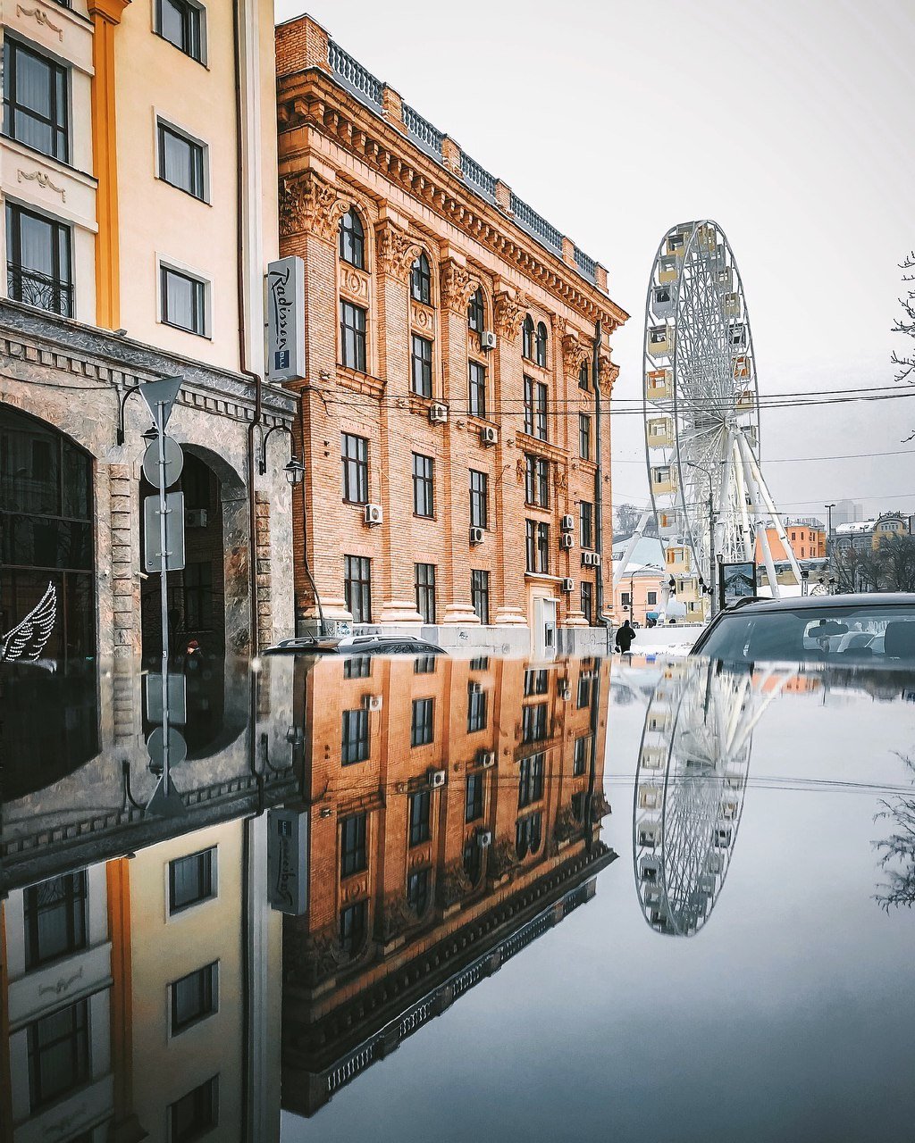 Архитектура подола возвращает в прошлое. Фото: @fantakr Архитектура подола возвращает в прошлое. Фото: @fantakr