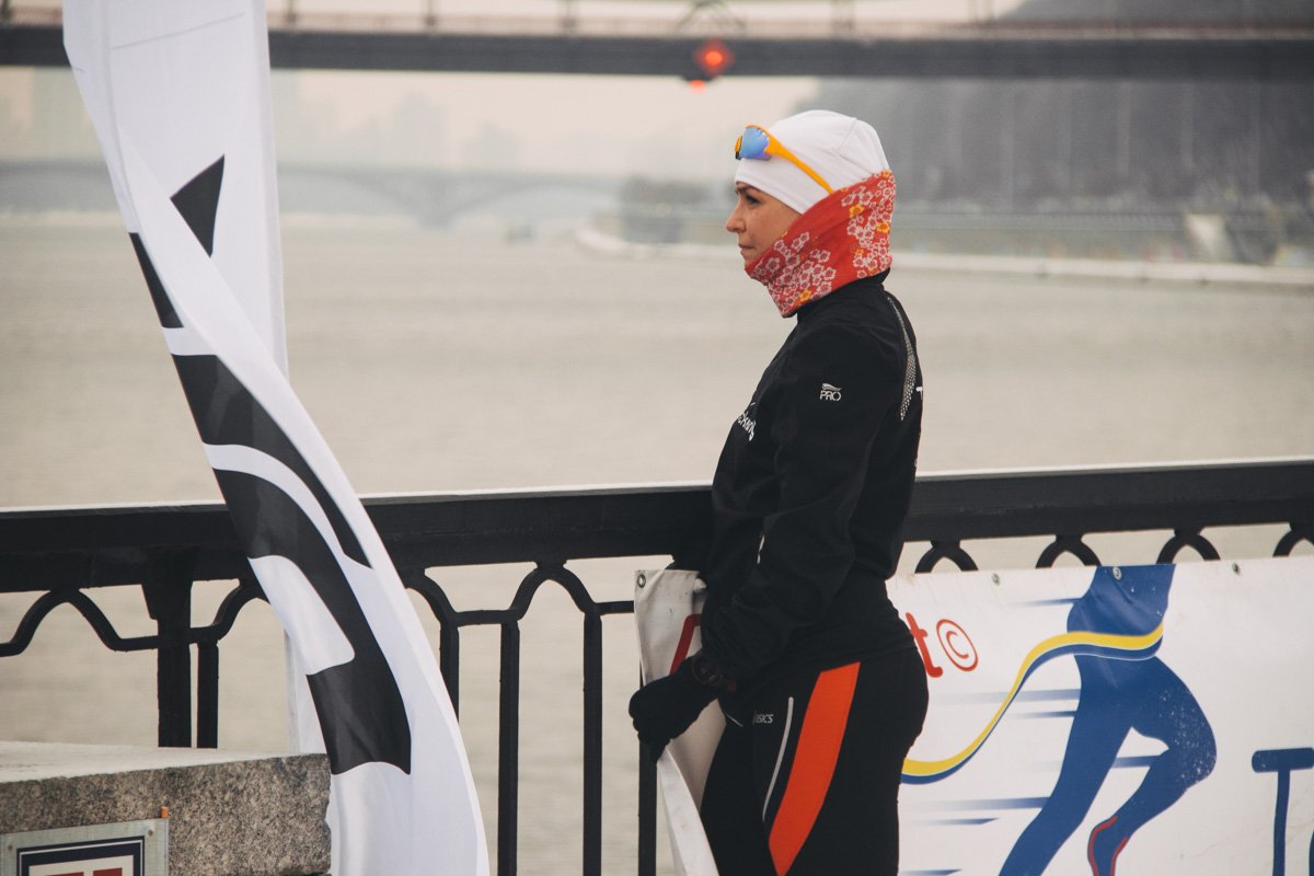 Перед началом марафона все успели размяться, разогреться и сделать памятные селфи