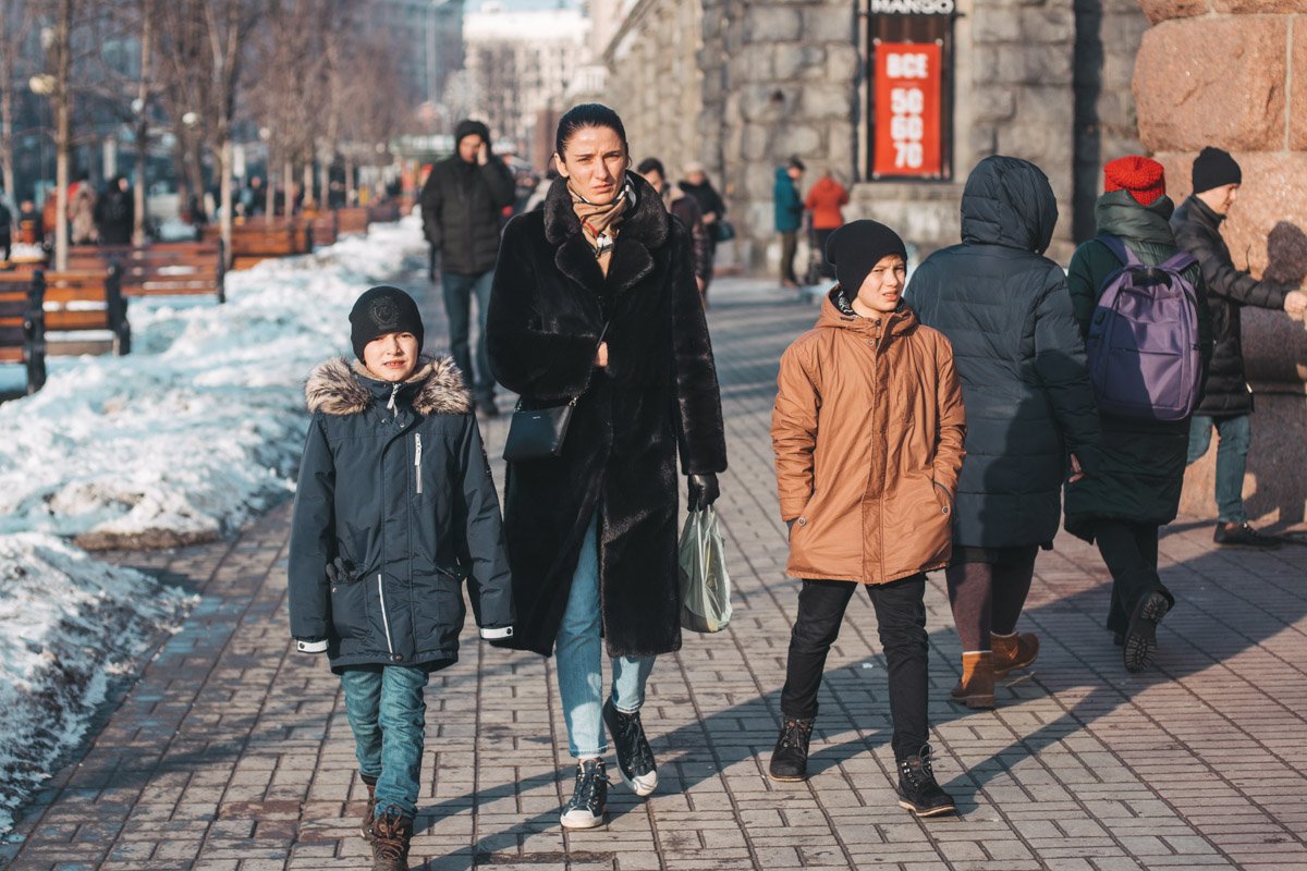 В выходной день так приятно уделить время самым родным людям 