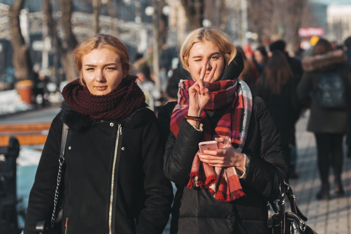 Кто-то очень любит фотографироваться 
