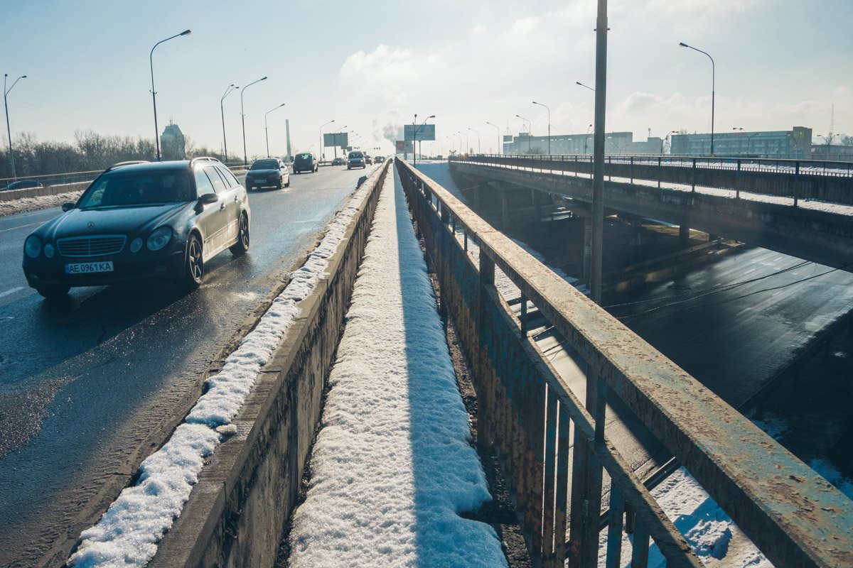 Путепровод является важной магистральной развязкой для движения транспорта 