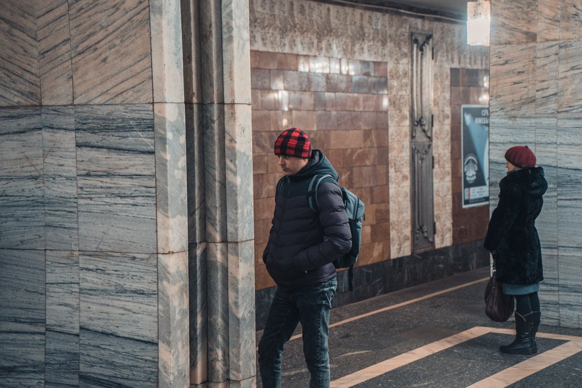 Когда не ожидал увидеть в метро поп-арт