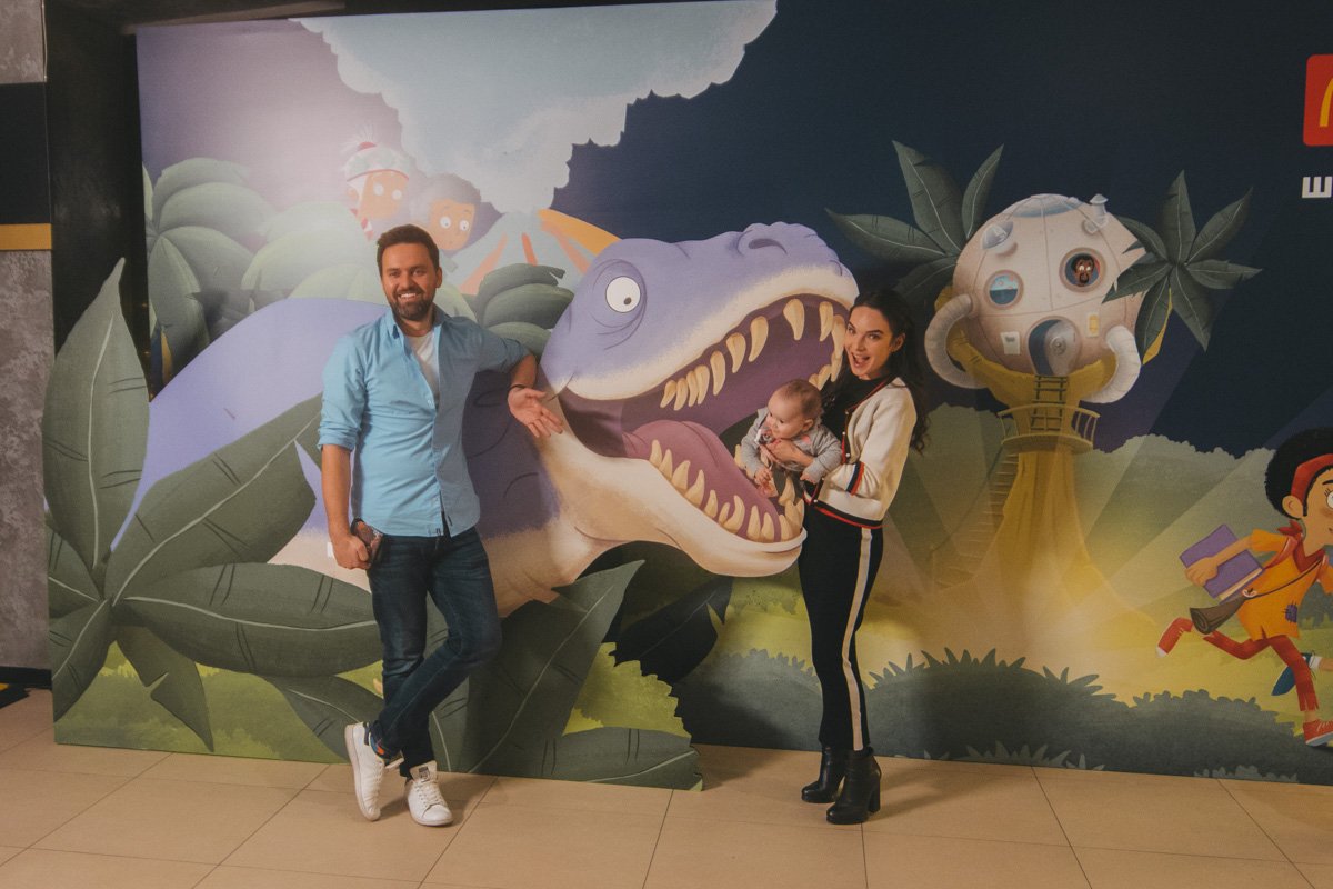 Маленькая представительница семьи Мирошниченко уже во всю посещает разнообразные мероприятия