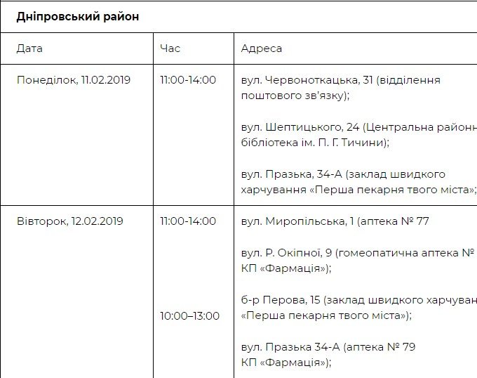 Где можно пройти бесплатное обследование в Днепровском районе