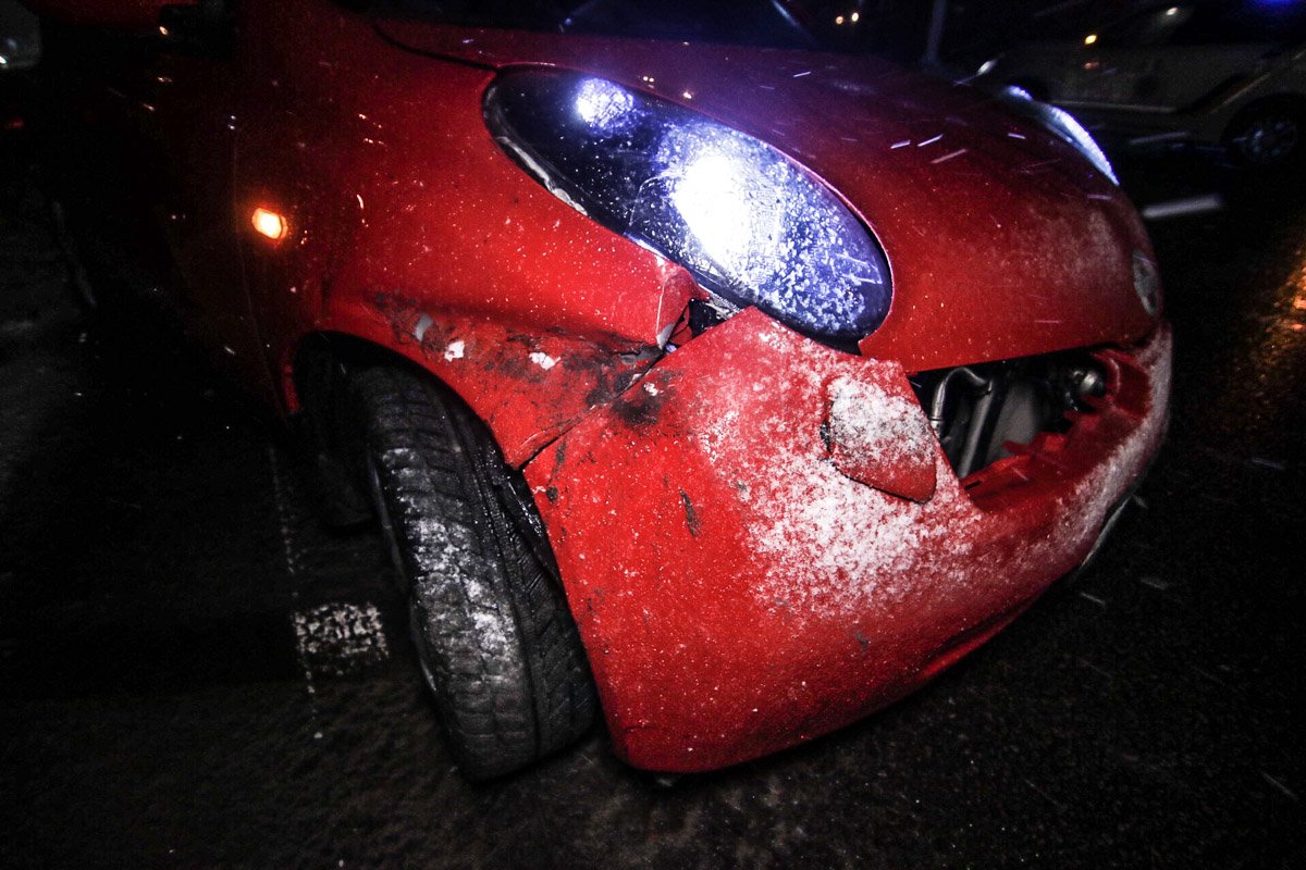 К счастью, в аварии никто не пострадал К счастью, в аварии никто не пострадал