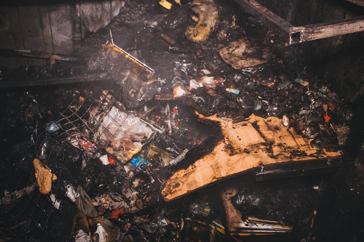 Благодаря оперативным  действиям спасателей, пожар удалось локализировать около в 21:00