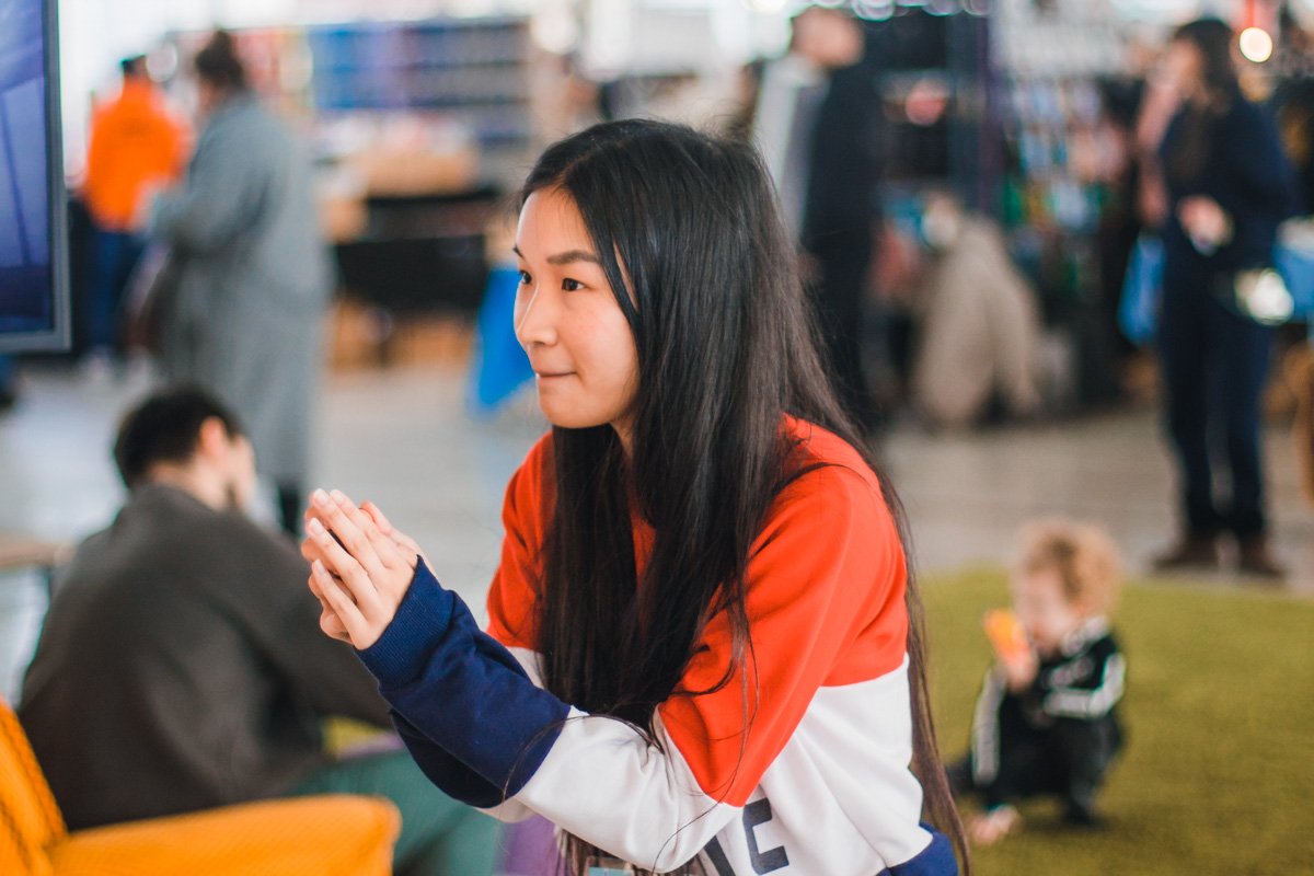 Увлеченная игрой