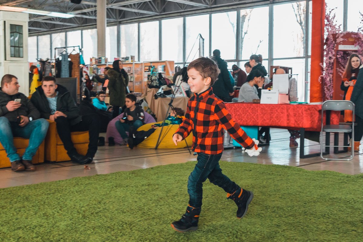 Самым маленьким гостям всегда хватает мест для развлечений