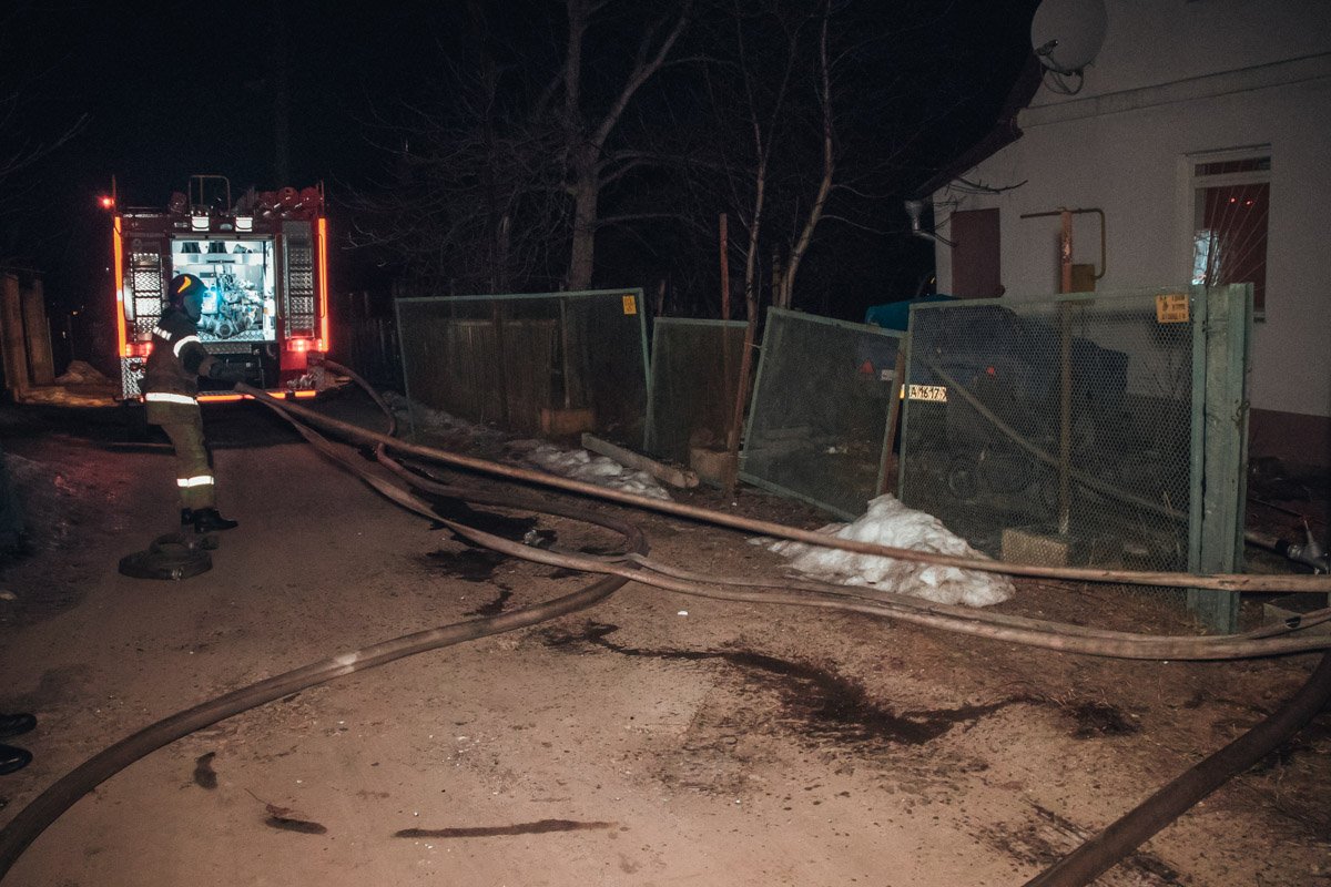 Горел двухэтажный частных дом Горел двухэтажный частных дом