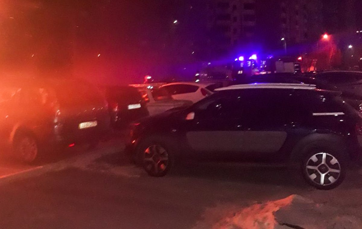 22 февраля в Киеве по адресу улица Анны Ахматовой, 11 произошел пожар 22 февраля в Киеве по адресу улица Анны Ахматовой, 11 произошел пожар