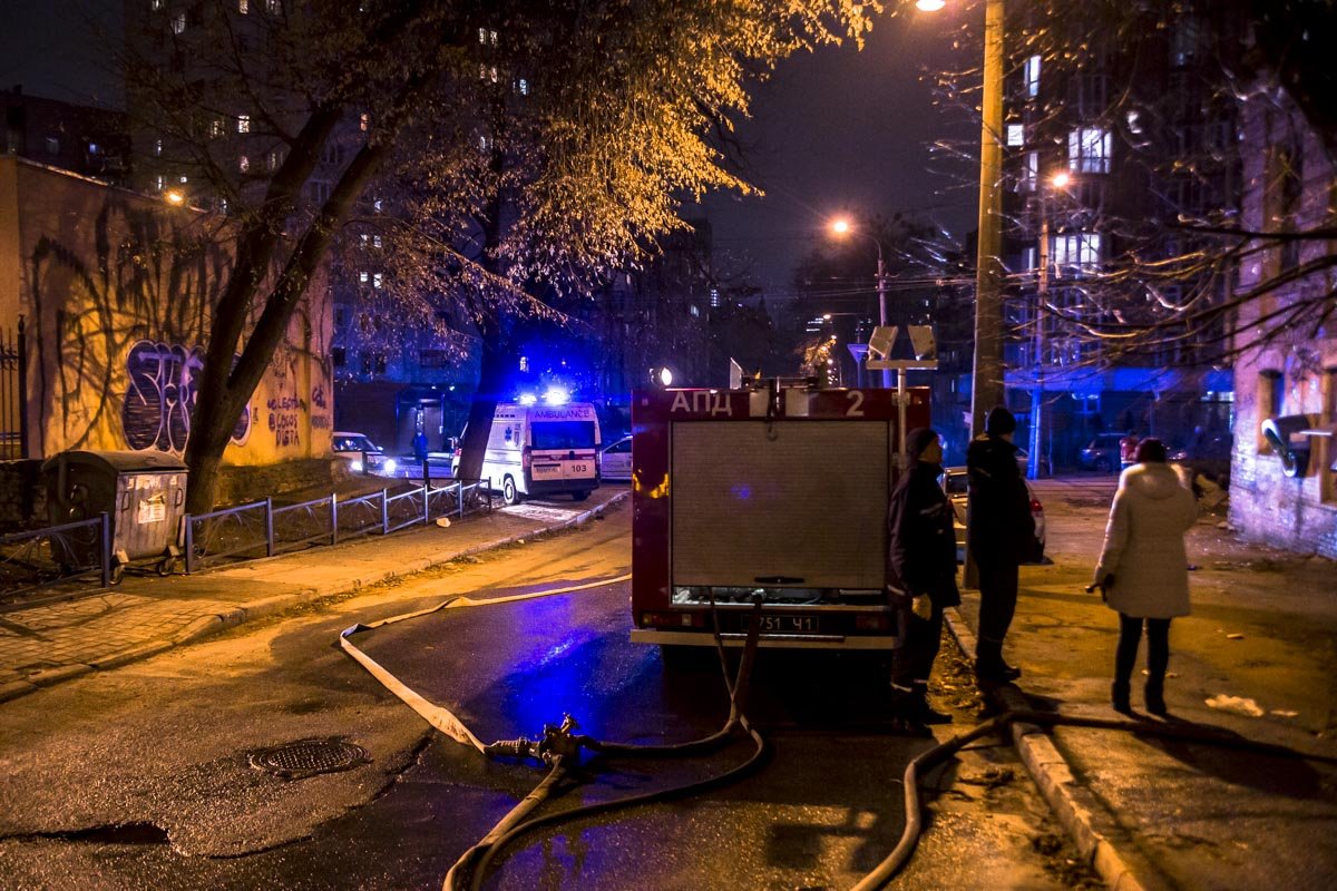 Возгорание произошло около 18:00