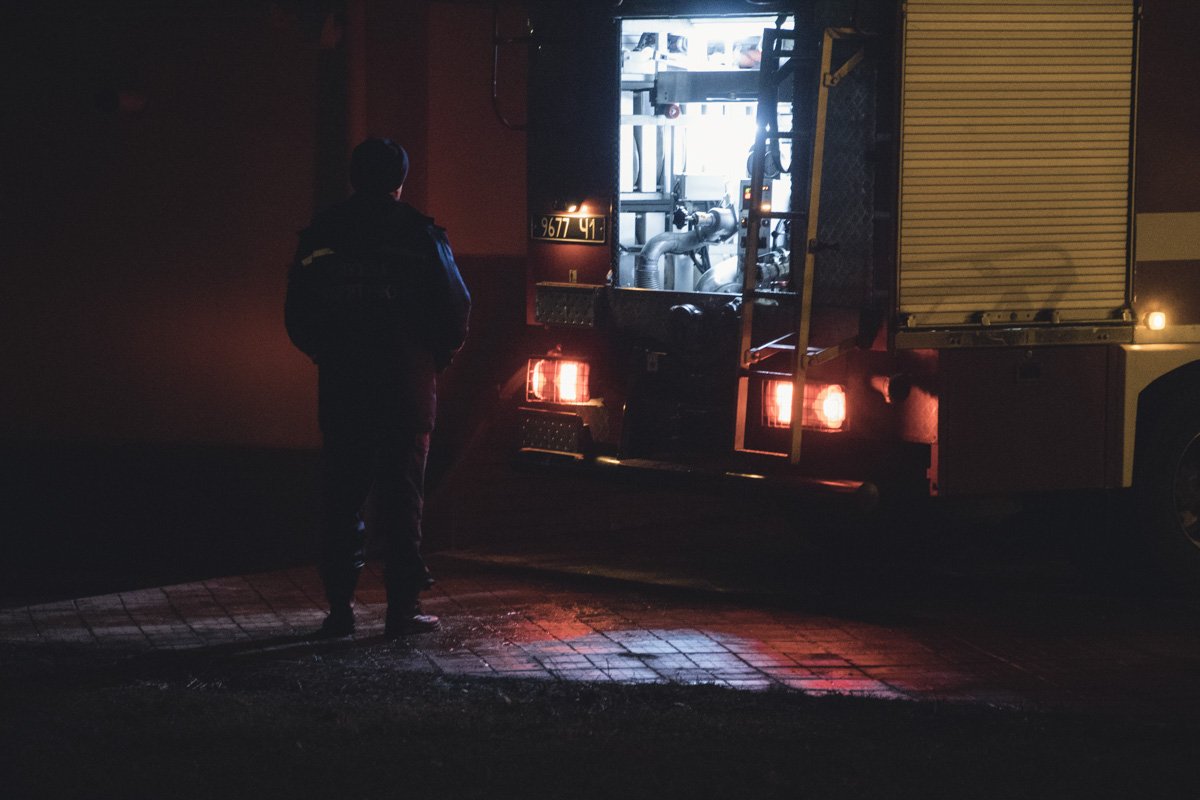 На месте работало две единицы пожарной техники На месте работало две единицы пожарной техники