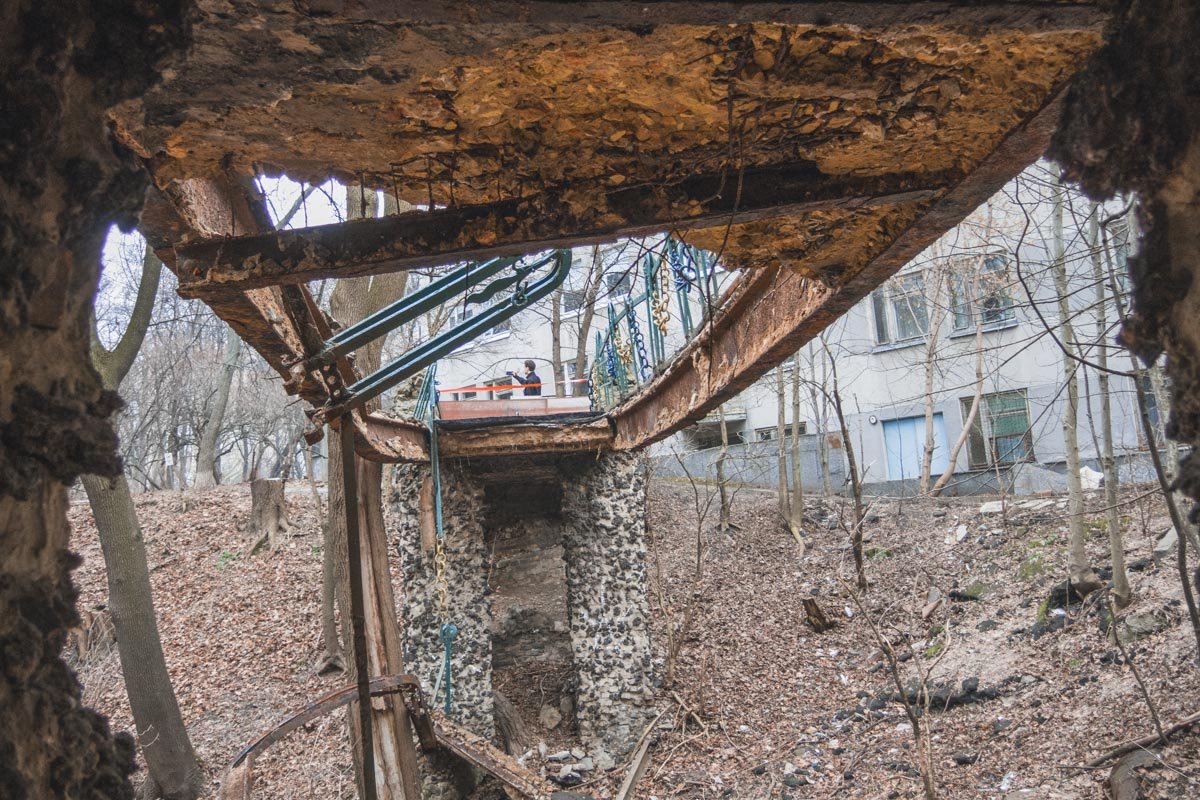 Бетон ушел из под ног в считанные секунды