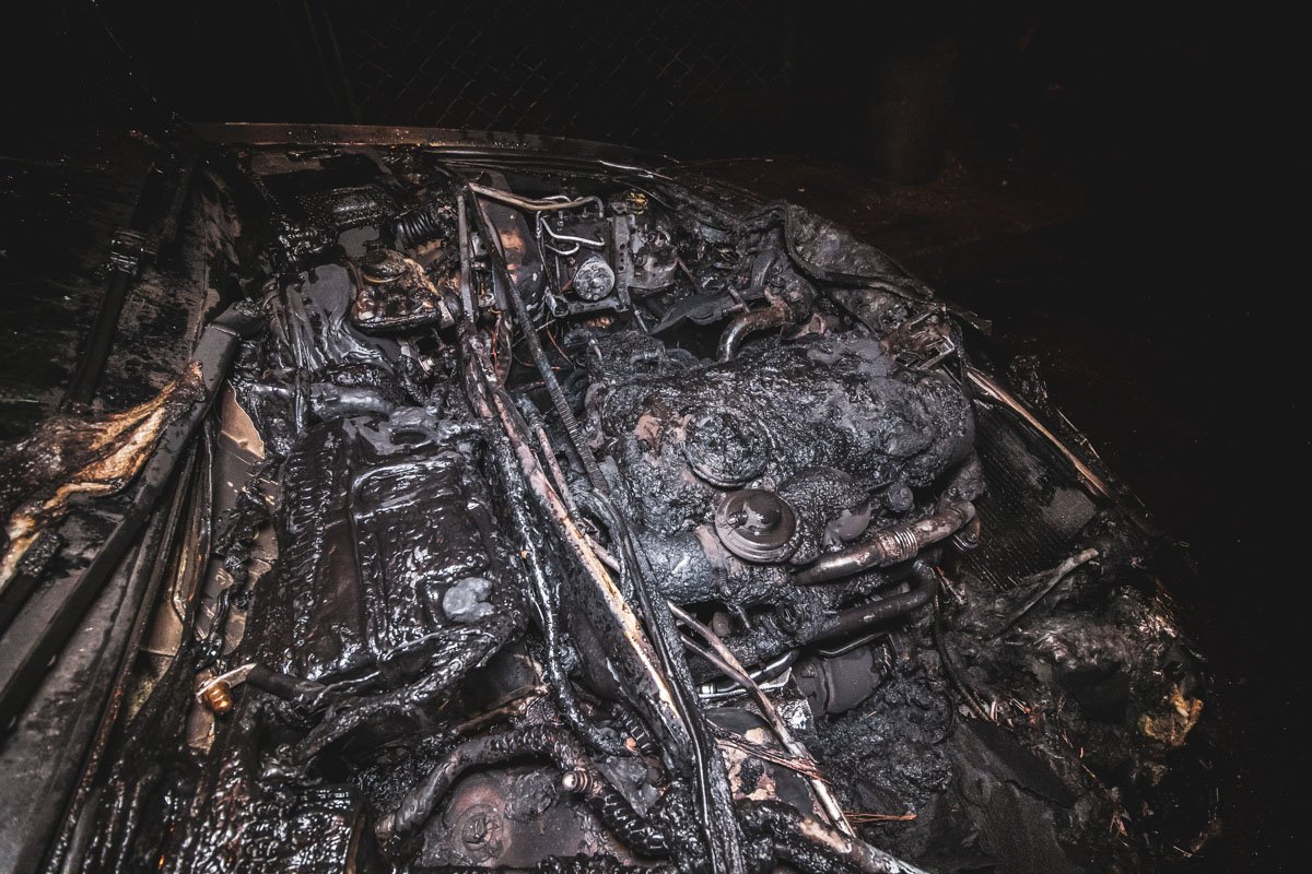 Пламя уничтожило сердце Volkswagen 