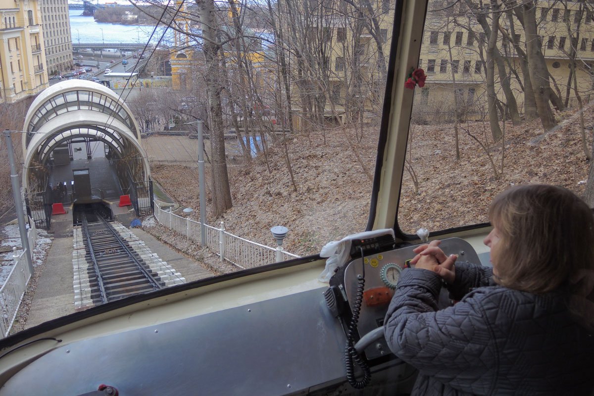 Киевский фуникулер появился в 1905 году