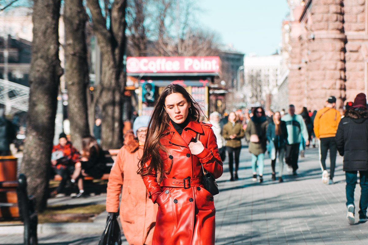 Яркая погода и яркие лица