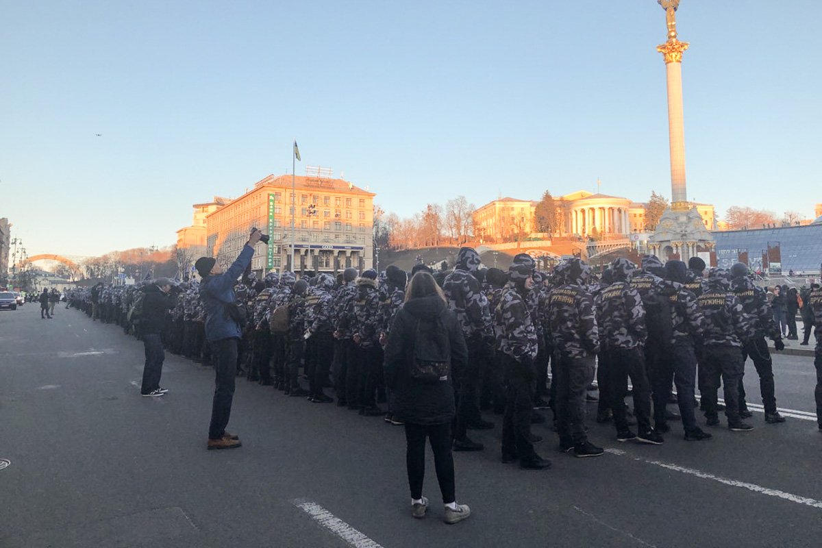 В субботу, 2 марта, в центре Киева начался Марш Национальных Дружин, посвященный второй годовщине создания организации В субботу, 2 марта, в центре Киева начался Марш Национальных Дружин, посвященный второй годовщине создания организации