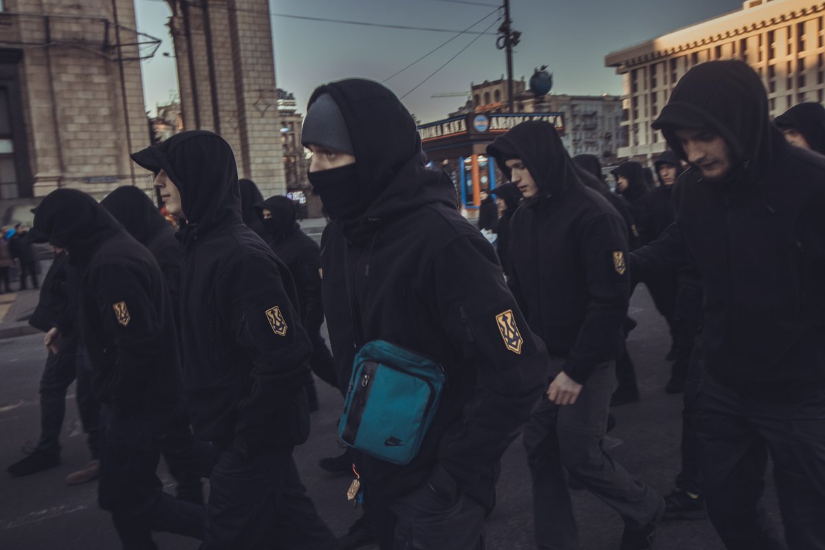 Нацдружини анонсировали порядок и дисциплину на своей акции