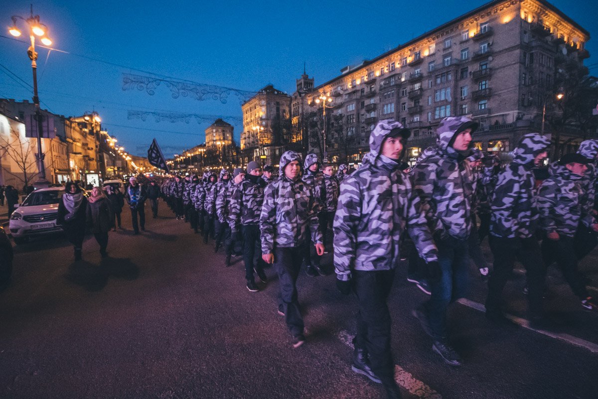 Марш прошел без пиротехники и громких заявлений 