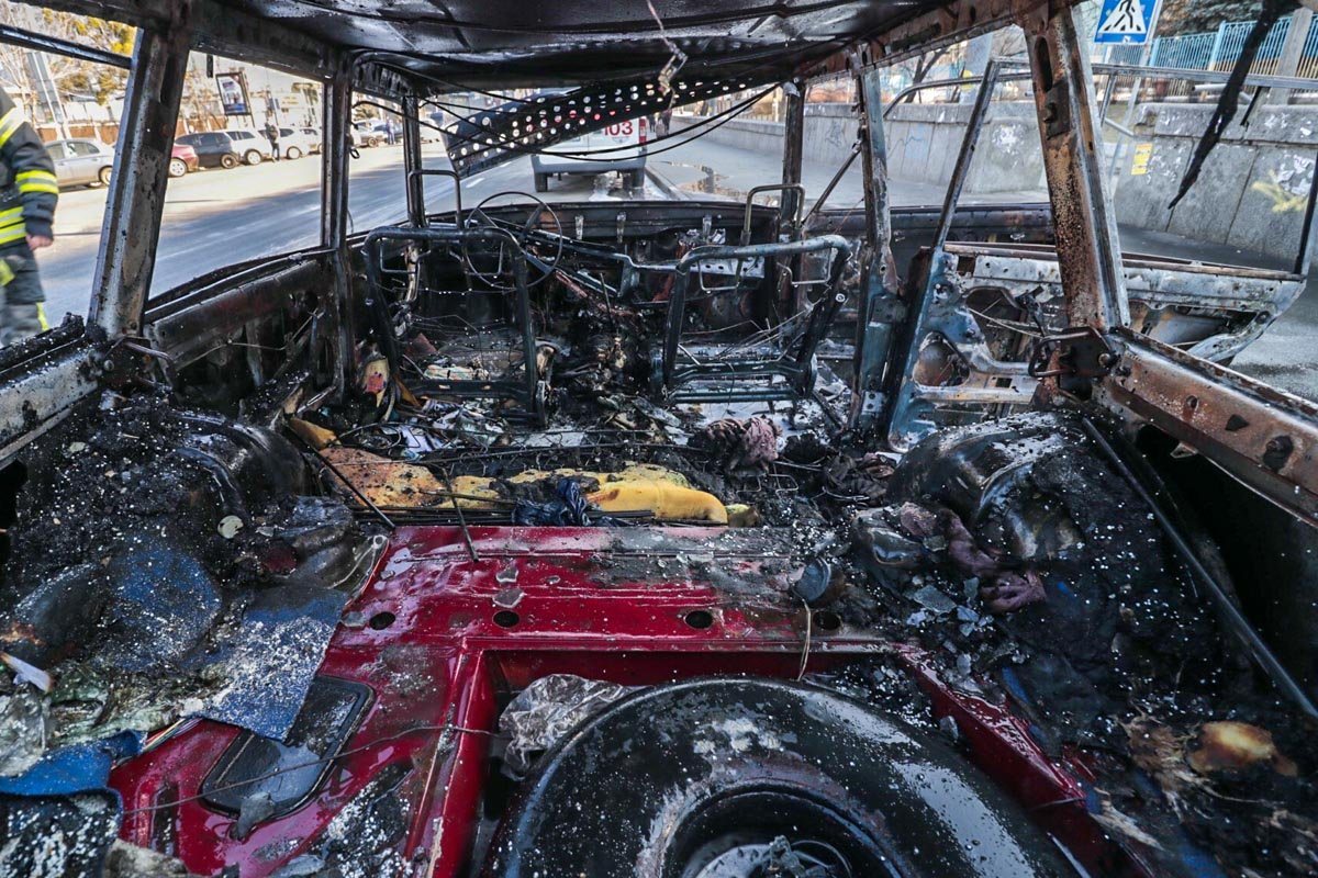 Автомобиль вспыхнул за считанные секунды