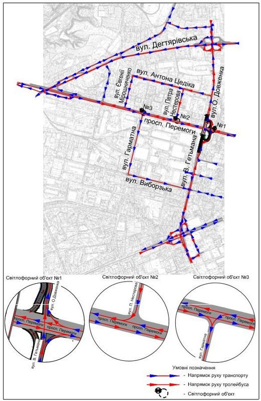 Как организуют движение в Киеве на время реконструкции моста