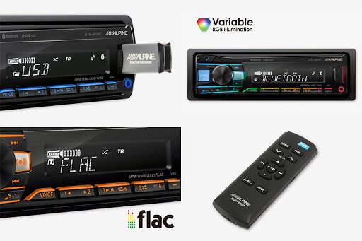 Где купить цифровую автомагнитолу Alpine UTE-200BT наиболее выгодно 2