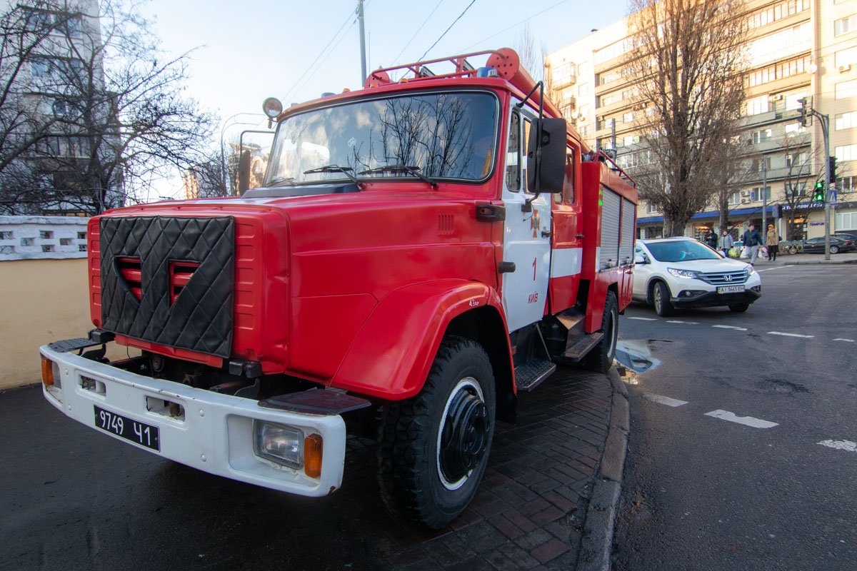 После аварии люди учуяли сильный запах газа