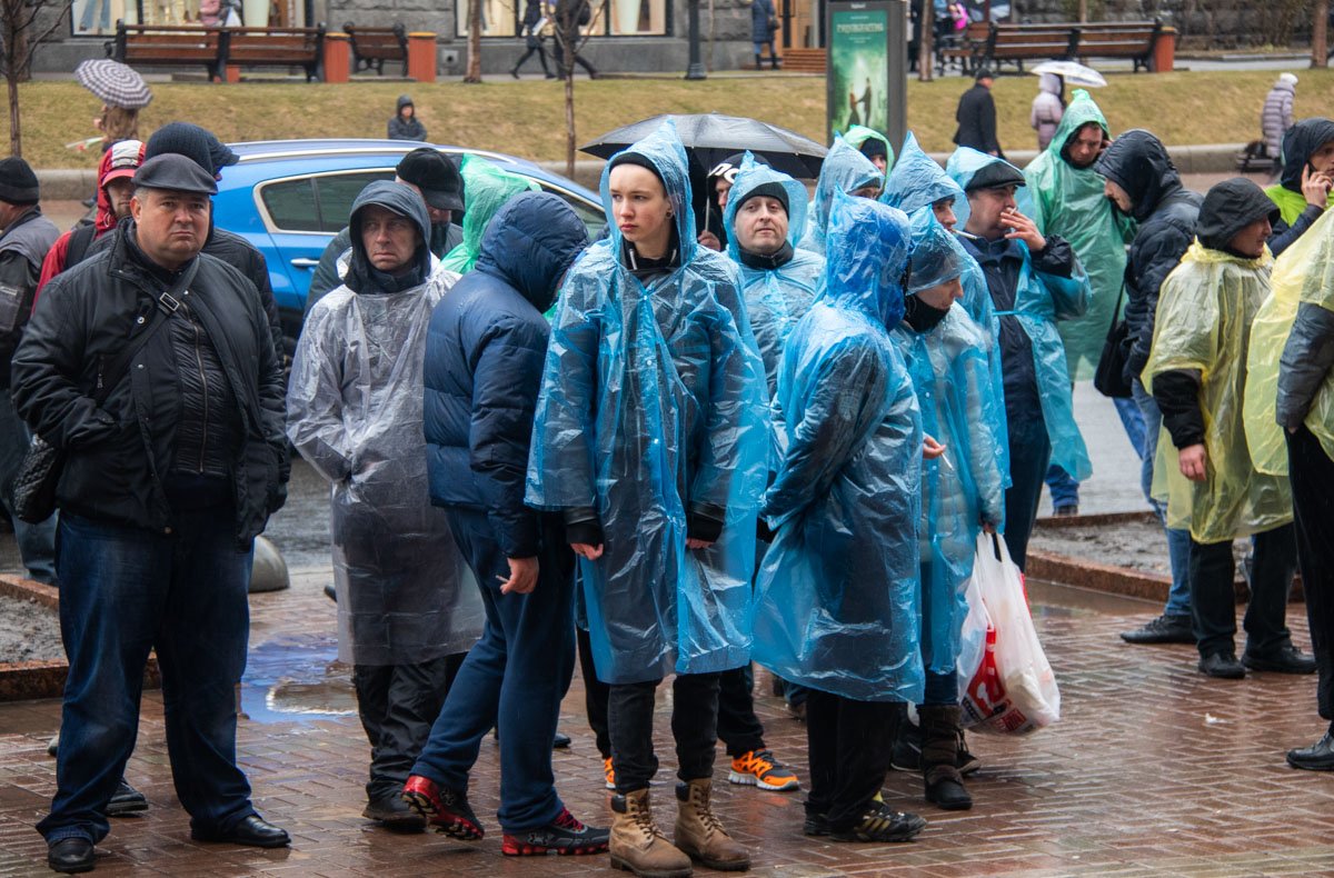 На митинге присутствовали застройщики и владельцы парковок столицы 